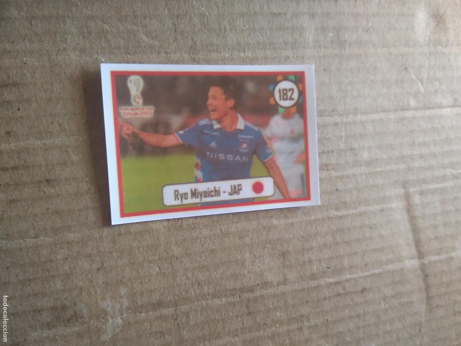 Cromos de f&uacute;tbol: 182 RYO MIYAICHI JAPON CROMO FUTBOL MUNDIAL 2022 WORLD CUP EDITADO EN BRASIL