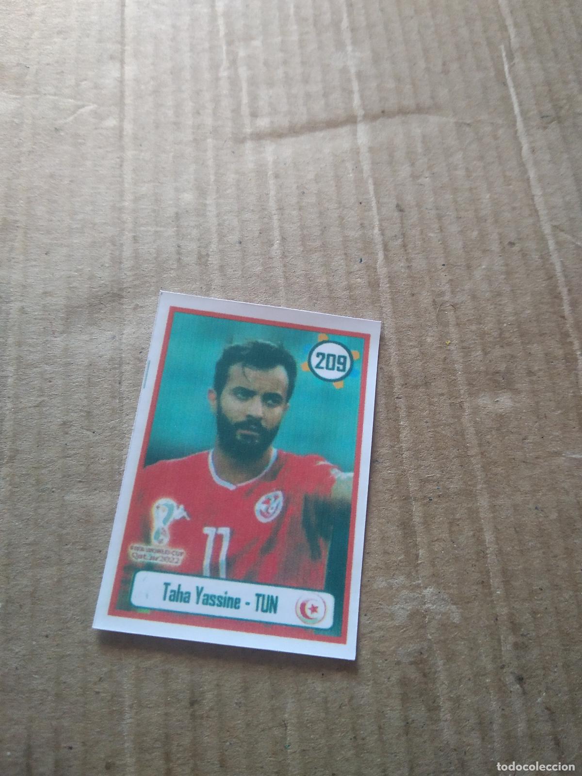 Cromos de f&uacute;tbol: 209 TAHA YASSINE TUNEZ CROMO FUTBOL MUNDIAL 2022 WORLD CUP EDITADO EN BRASIL
