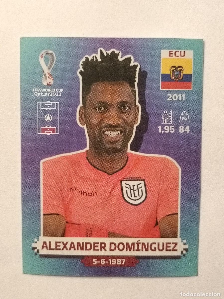 Cromos de f&uacute;tbol: #ECU 4 ALEXANDER DOMINGUEZ (ECUADOR) MUNDIAL QATAR 2022 PANINI
