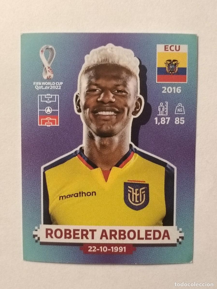 Cromos de f&uacute;tbol: #ECU 5 ROBERT ARBOLEDA (ECUADOR) MUNDIAL QATAR 2022 PANINI