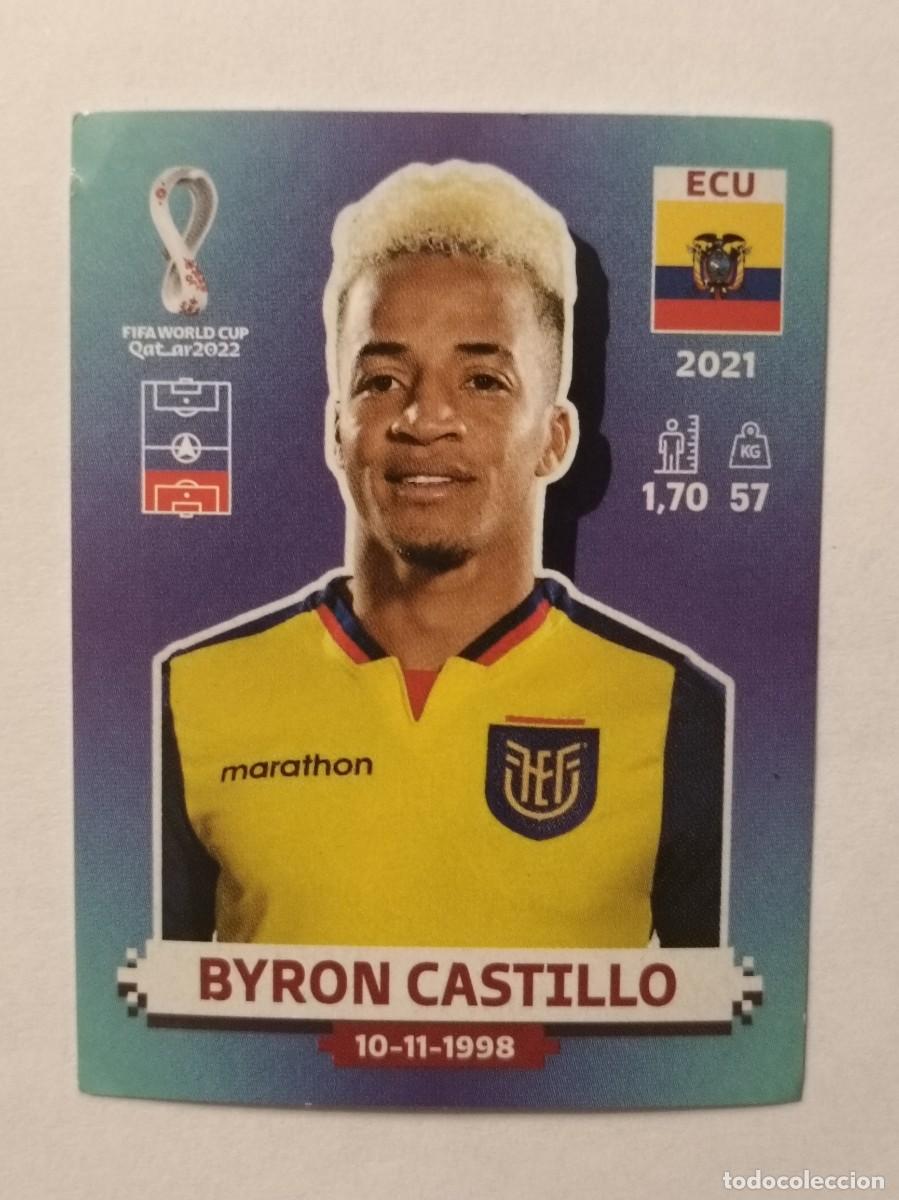 Cromos de f&uacute;tbol: #ECU 6 BYRON CASTILLO (ECUADOR) MUNDIAL QATAR 2022 PANINI