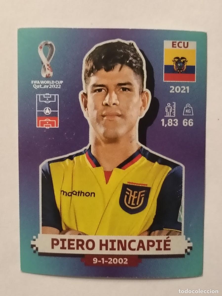 Cromos de f&uacute;tbol: #ECU 8 PIERO HINCAPIE (ECUADOR) MUNDIAL QATAR 2022 PANINI