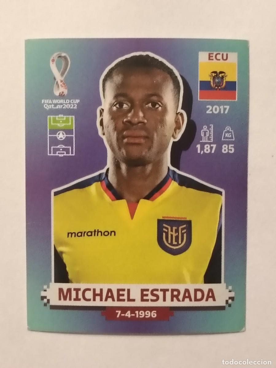 Cromos de f&uacute;tbol: #ECU 16 MICHAEL ESTRADA (ECUADOR) MUNDIAL QATAR 2022 PANINI