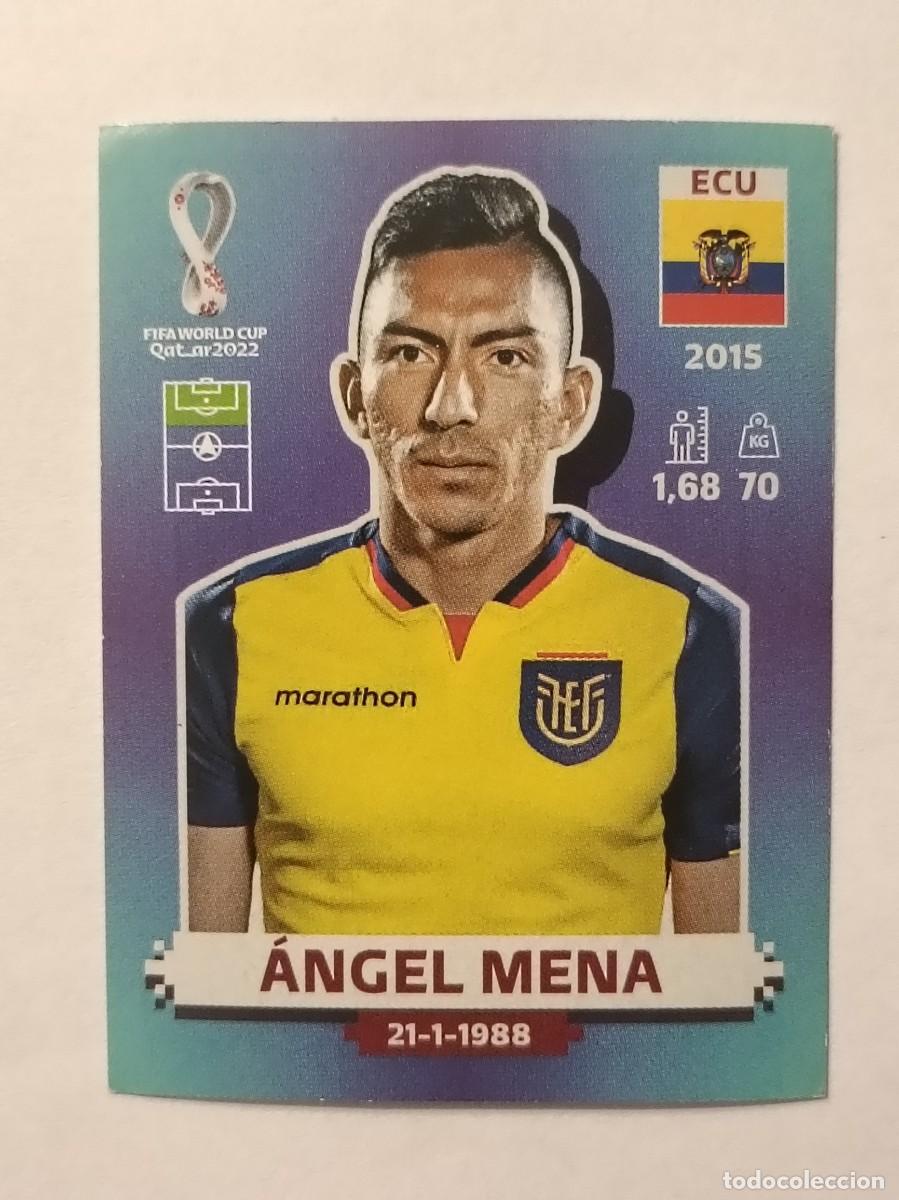Cromos de f&uacute;tbol: #ECU 17 ANGEL MENA (ECUADOR) MUNDIAL QATAR 2022 PANINI