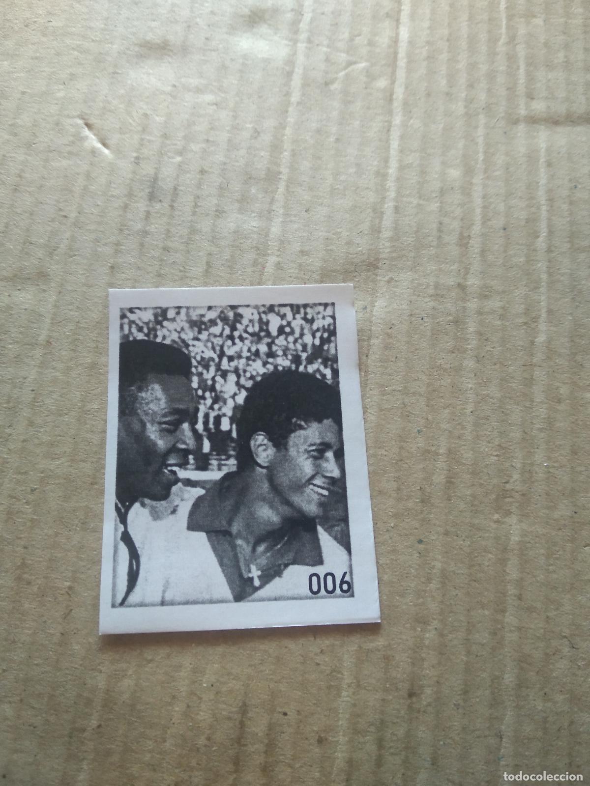 Cromos de f&uacute;tbol: 6 PELE CROMO FUTBOL ALBUM DE FIGURINHAS DO REI PELE O MELHOR JOGADOR CAPITAO GANCHO