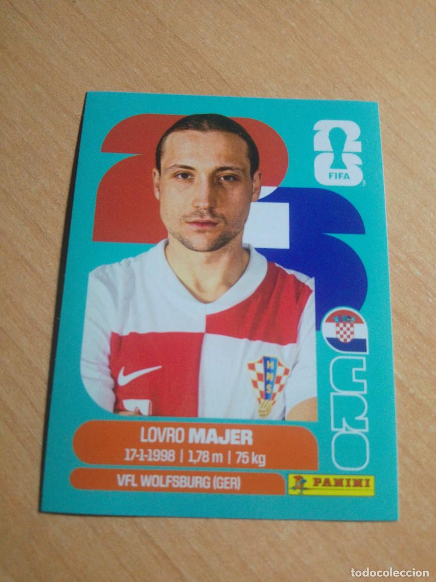 Fu&szlig;ball-Sticker: MAJER CROACIA CRO 12 MUNDIAL FIFA WORLD CUP 2026 26 PANINI STICKERS NUEVO