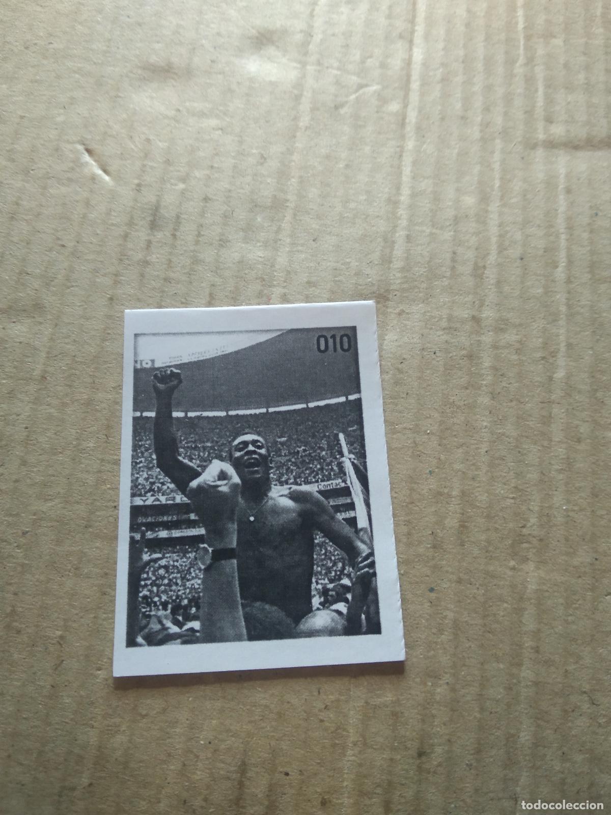 Cromos de f&uacute;tbol: 10 PELE CROMO FUTBOL ALBUM DE FIGURINHAS DO REI PELE O MELHOR JOGADOR CAPITAO GANCHO