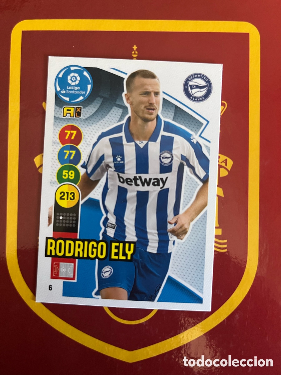 Cromos de f&uacute;tbol: 6 RODRIGO ELY ADRENALYN 2020 2021 20 21 ALAV&Eacute;S
