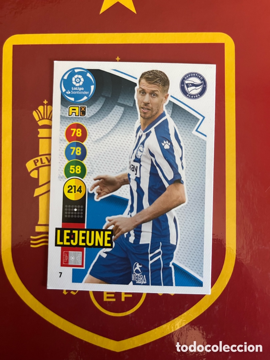 Cromos de f&uacute;tbol: 7 LEJEUNE ADRENALYN 2020 2021 20 21 ALAV&Eacute;S