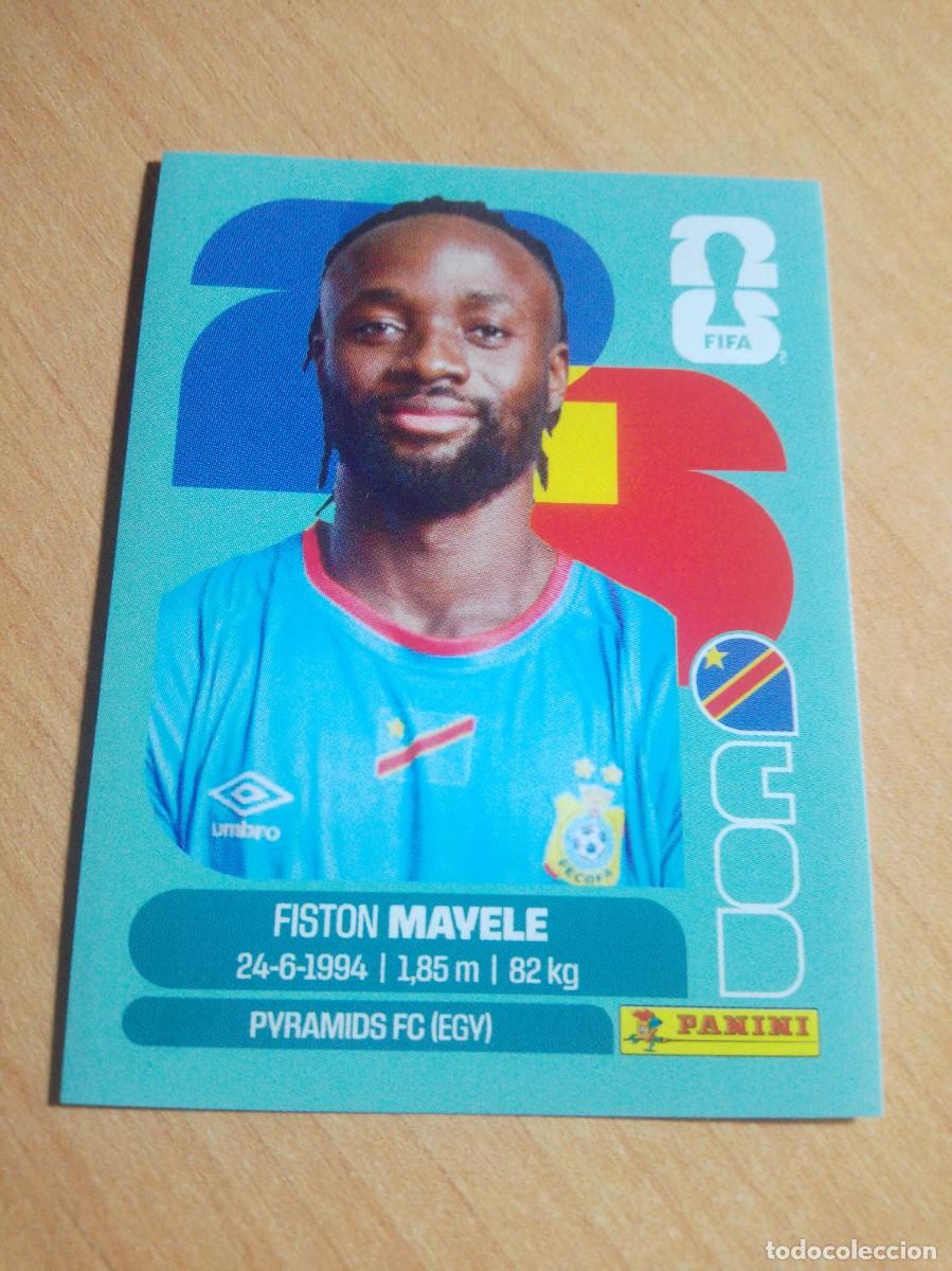Cromos de f&uacute;tbol: MAVELE REPUBLICA CONGO COD 18 MUNDIAL FIFA WORLD CUP 2026 26 PANINI STICKERS NUEVO