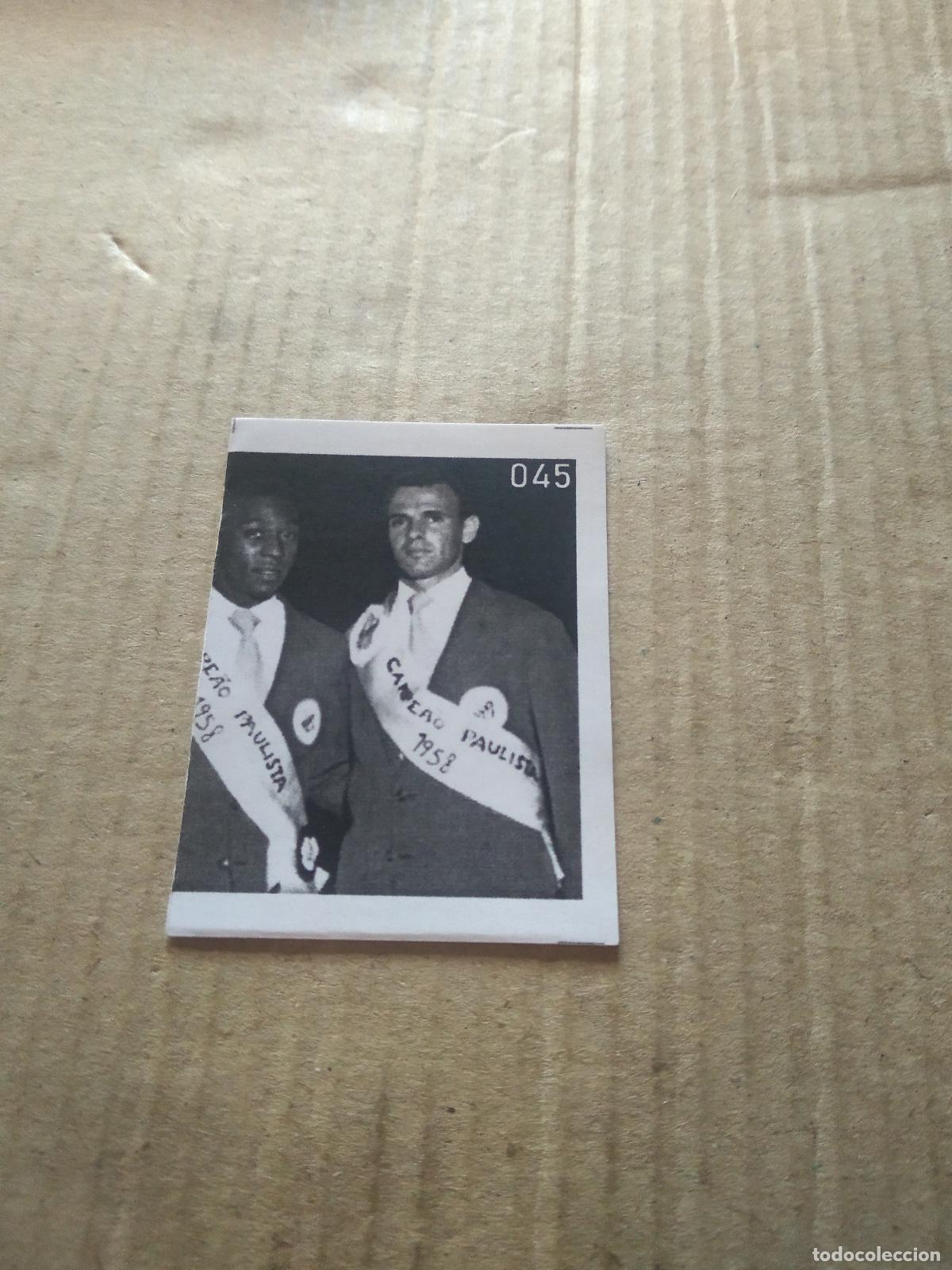 Cromos de f&uacute;tbol: 45 CROMO FUTBOL ALBUM DE FIGURINHAS DO REI PELE O MELHOR JOGADOR CAPITAO GANCHO