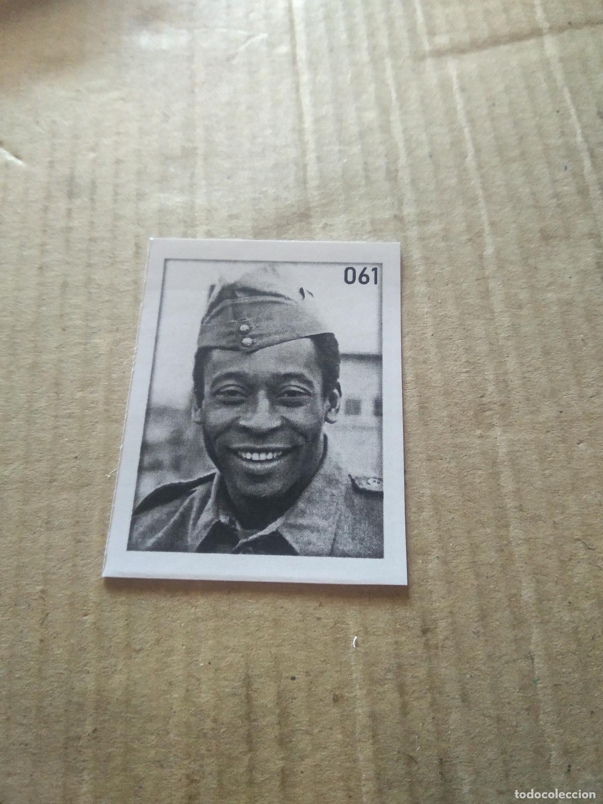 Cromos de f&uacute;tbol: 61 CROMO FUTBOL ALBUM DE FIGURINHAS DO REI PELE O MELHOR JOGADOR CAPITAO GANCHO