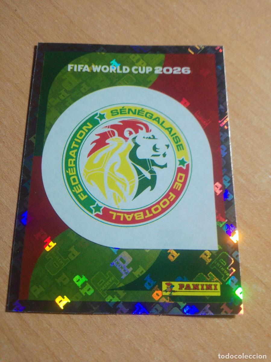 Football Stickers: ESCUDO DE SENEGAL MUNDIAL FIFA WORLD CUP 2026 26 PANINI STICKERS NUEVO