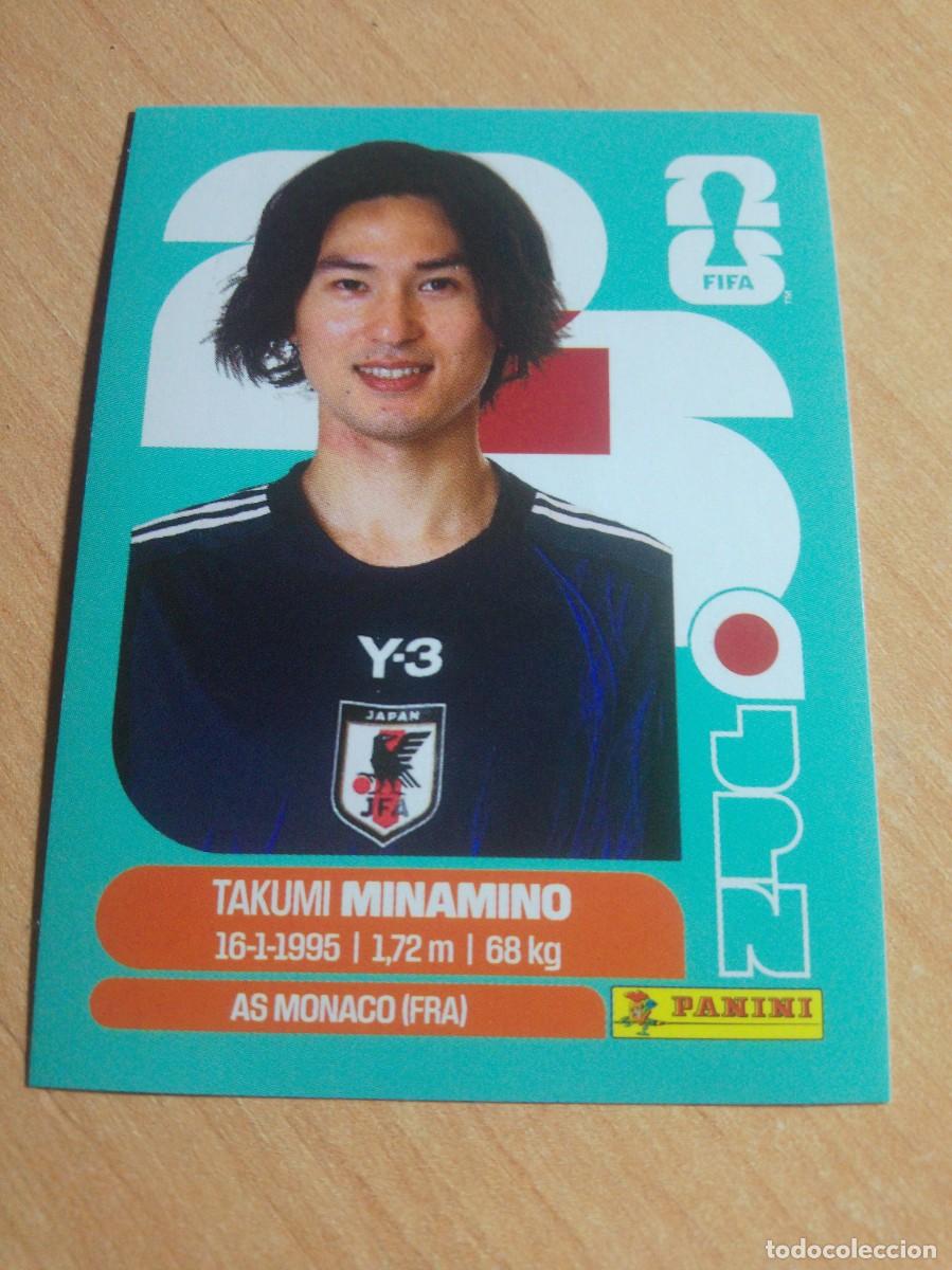 Cromos de f&uacute;tbol: TAKUMI MINAMINO JAPON JPN 16 MUNDIAL FIFA WORLD CUP 2026 26 PANINI STICKERS NUEVO