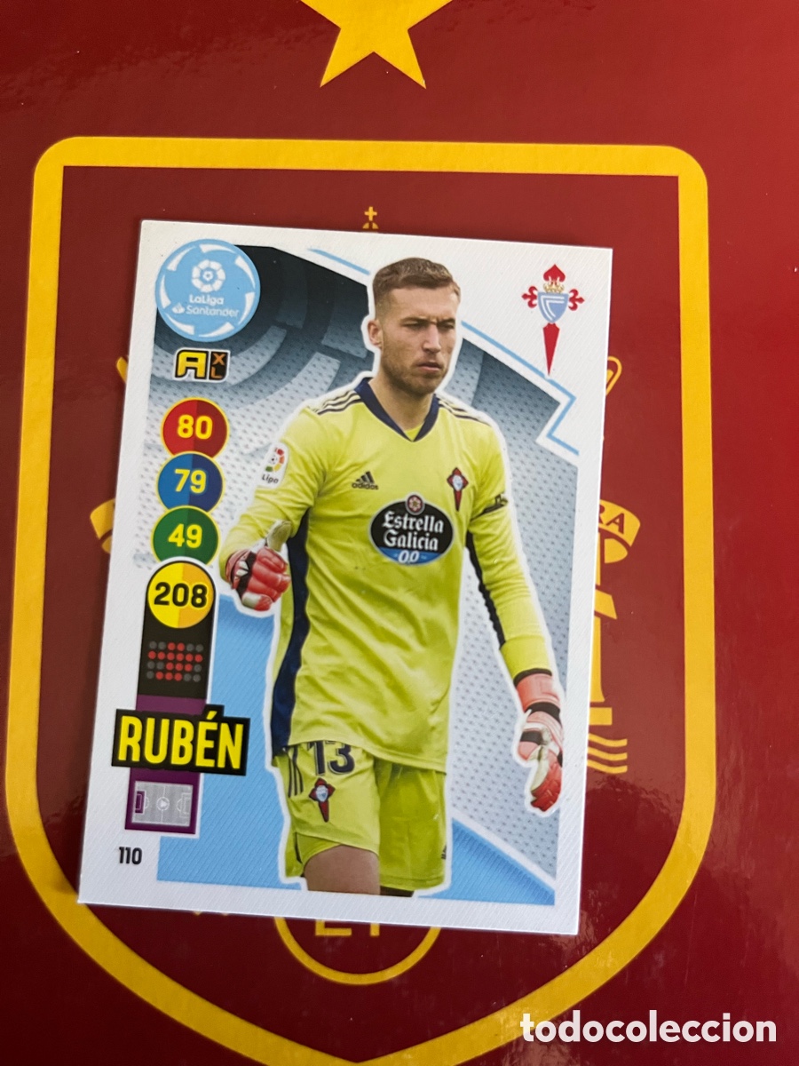 Football Stickers: 110 RUB&Eacute;N ADRENALYN 2020 2021 20 21 CELTA DE VIGO