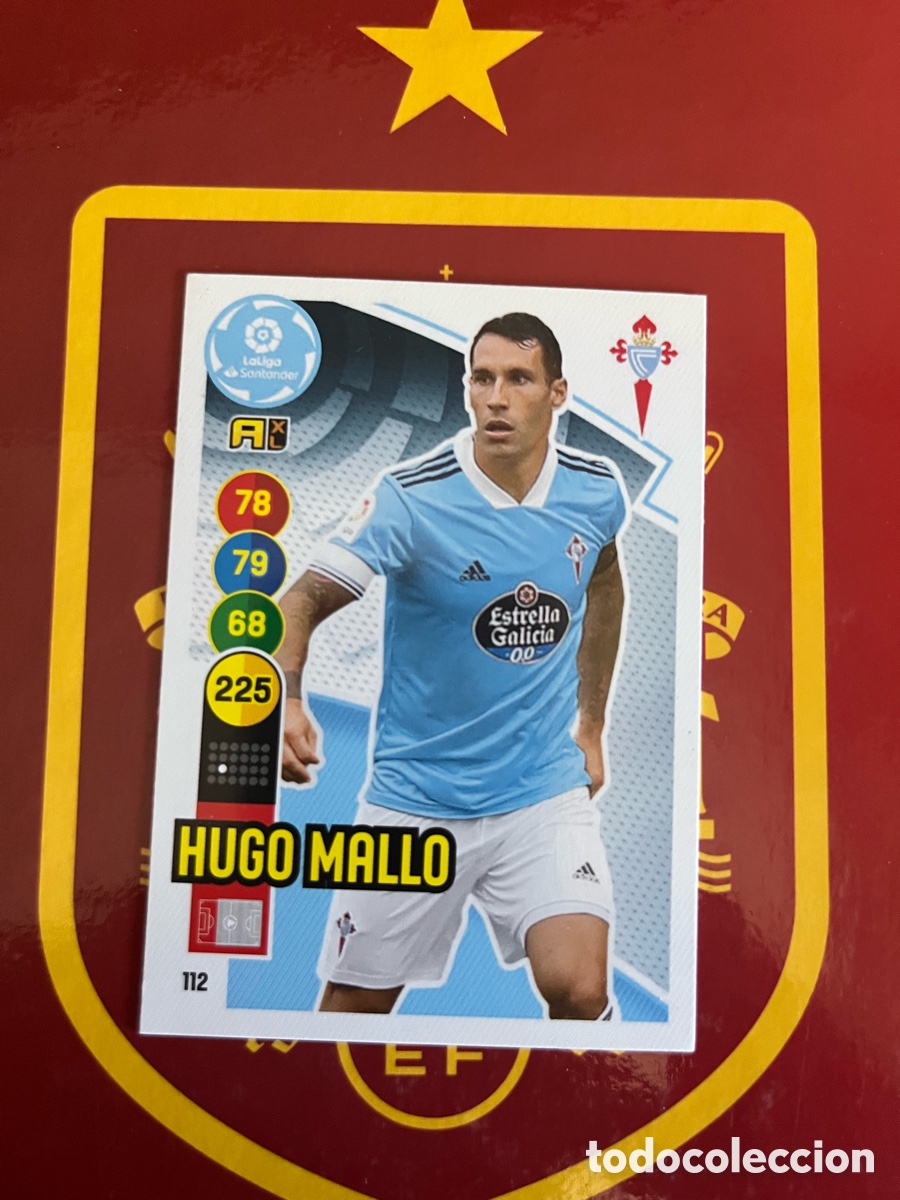 Football Stickers: 112 HUGO MALLO ADRENALYN 2020 2021 20 21 CELTA DE VIGO
