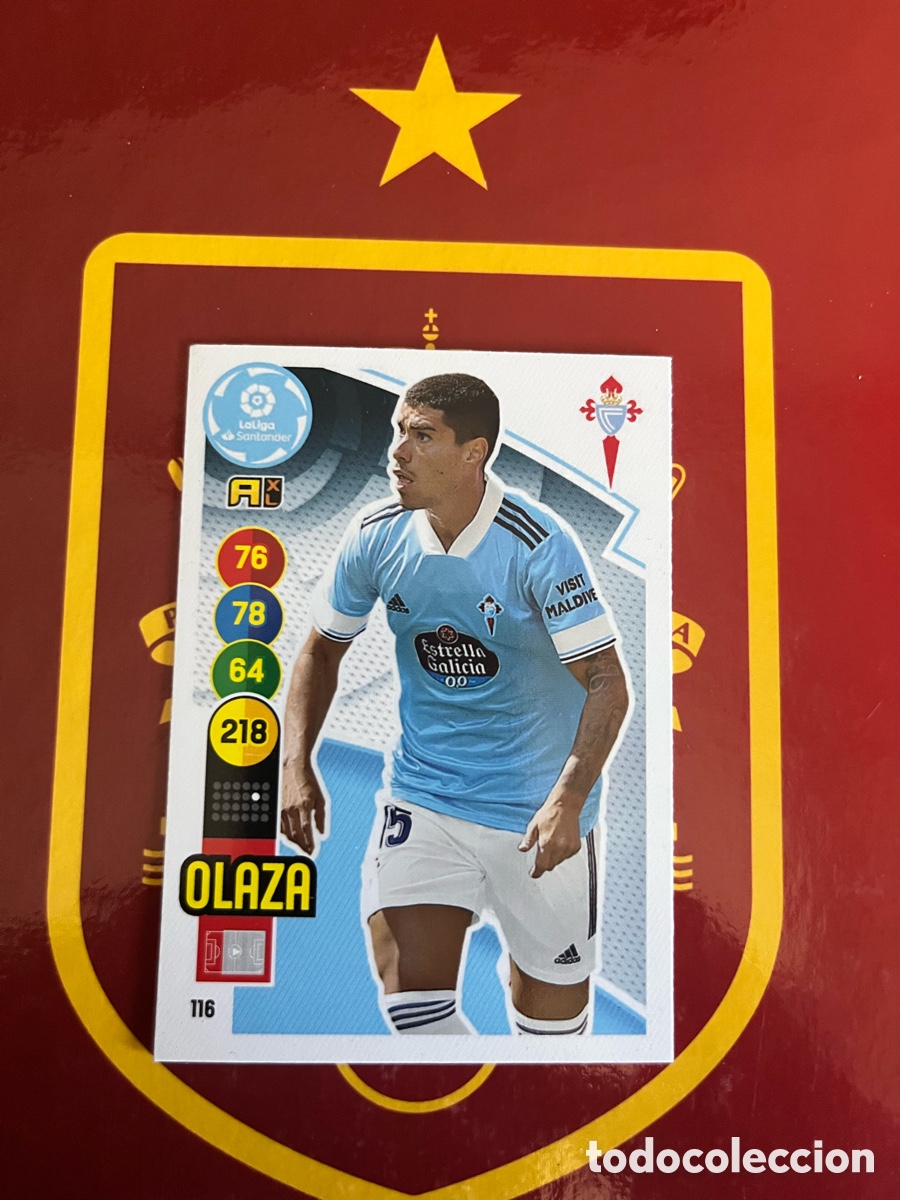 Cartes &agrave; collectionner de Football: 116 OLAZA ADRENALYN 2020 2021 20 21 CELTA DE VIGO