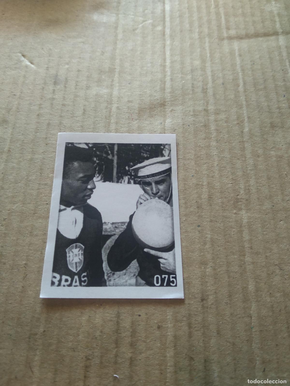 Cartes &agrave; collectionner de Football: 75 PELE BRASIL CROMO FUTBOL ALBUM DE FIGURINHAS DO REI PELE O MELHOR JOGADOR CAPITAO GANCHO