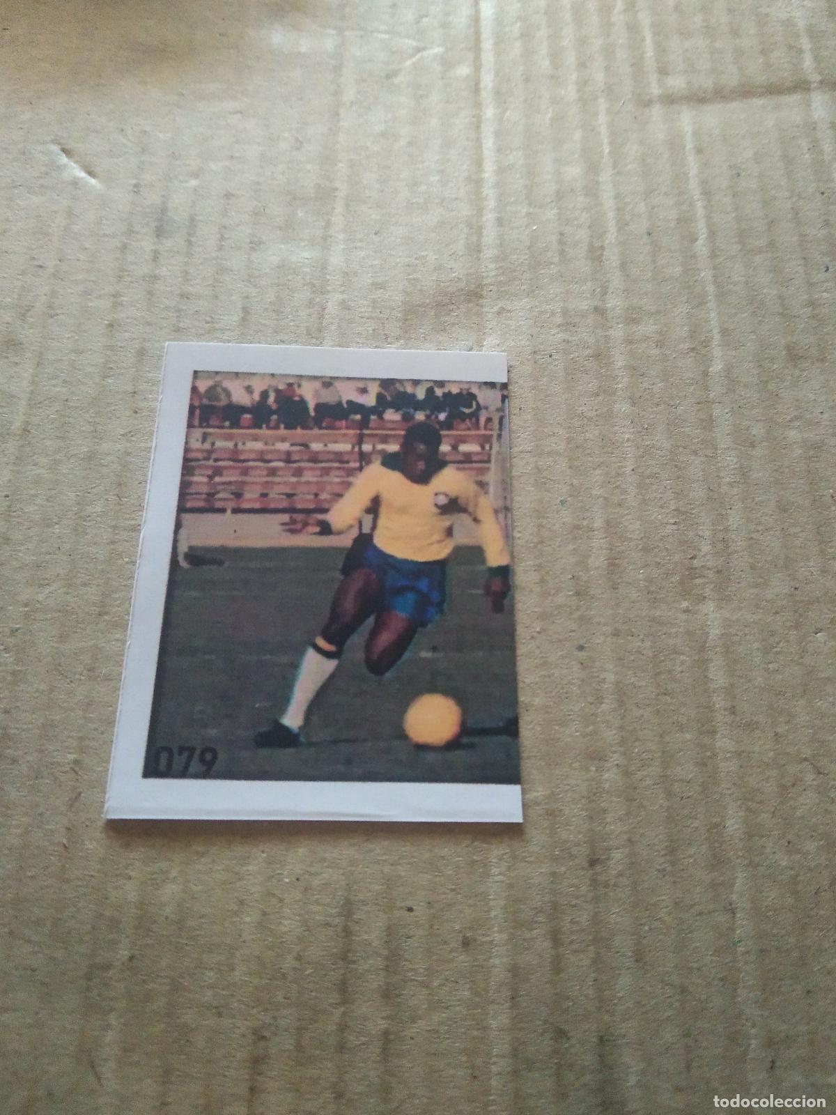 Figurine di Calcio: 79 PELE BRASIL CROMO FUTBOL ALBUM DE FIGURINHAS DO REI PELE O MELHOR JOGADOR CAPITAO GANCHO