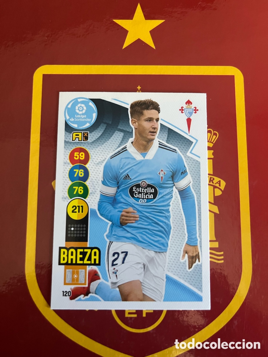 Cartes &agrave; collectionner de Football: 120 BAEZA ADRENALYN 2020 2021 20 21 CELTA DE VIGO