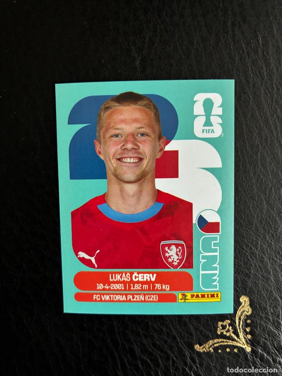 Cartes &agrave; collectionner de Football: CZE 11 LUKAS CERV CZE11 REPUBLICA CHECA FIFA WORLD CUP MUNDIAL 2026 26 PANINI