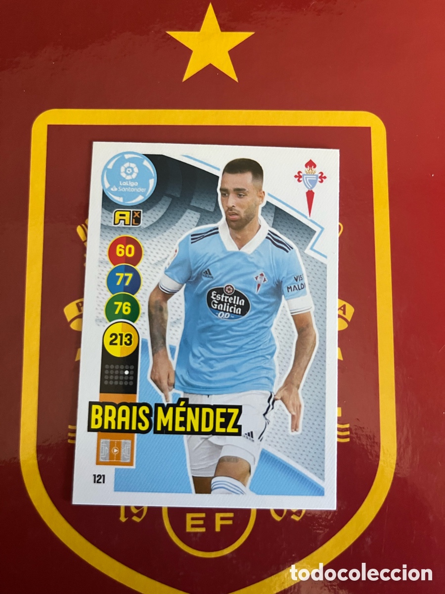 Cartes &agrave; collectionner de Football: 121 BRAIS M&Eacute;NDEZ ADRENALYN 2020 2021 20 21 CELTA DE VIGO
