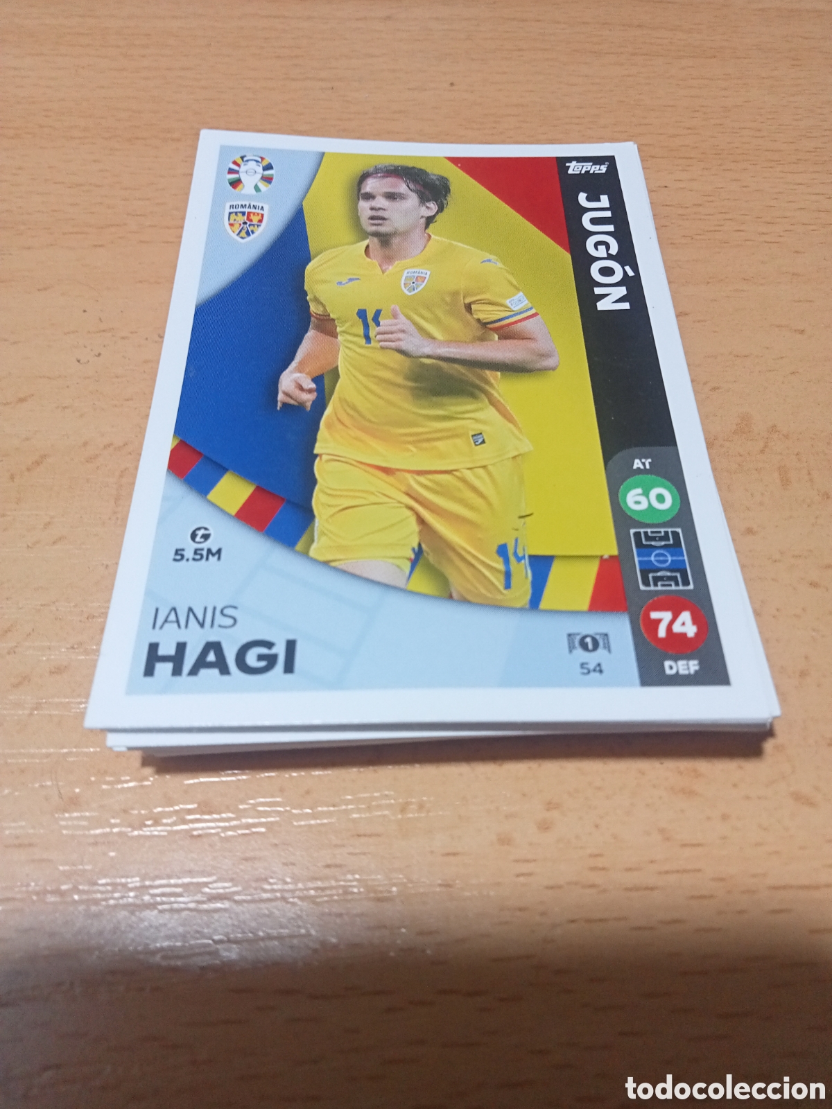 Cromos de Futebol: cromo 54 Ianis Hagi uefa euro 2024 Germany