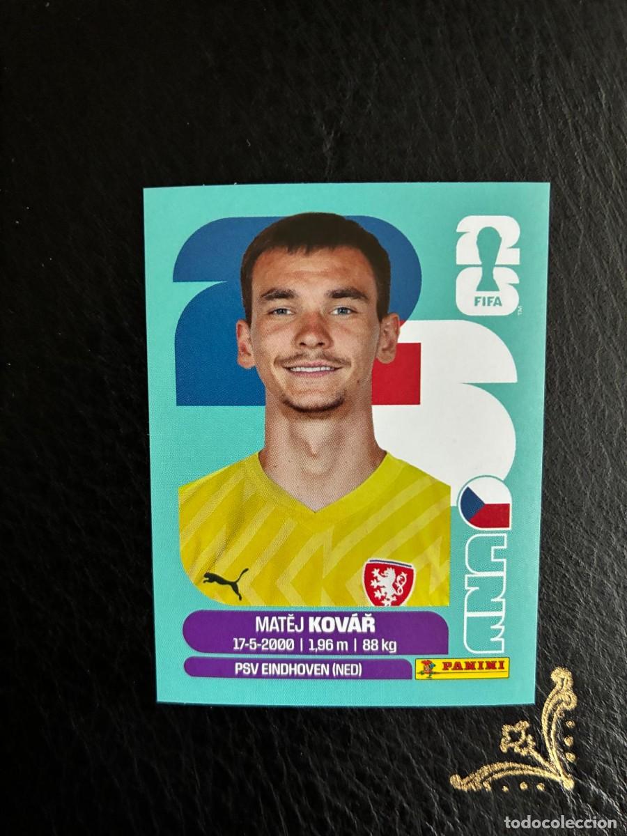 Cromos de Futebol: CZE 2 MATEJ KOVAR CZE2 REPUBLICA CHECA FIFA WORLD CUP MUNDIAL 2026 26 PANINI