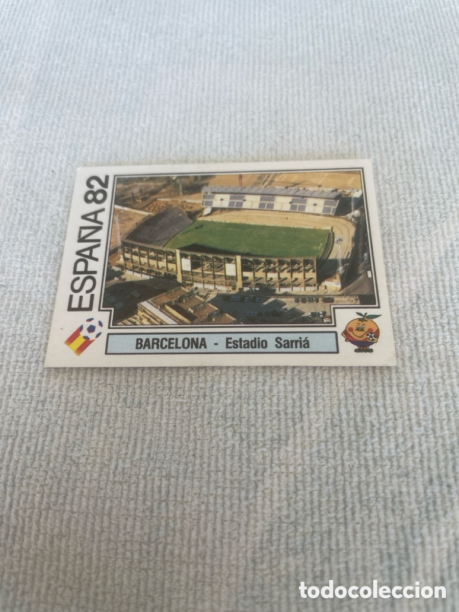 Cromos de Futebol: ESPA&Ntilde;A 82 Cromo n&ordm; 14 Estadio Sarri&agrave;