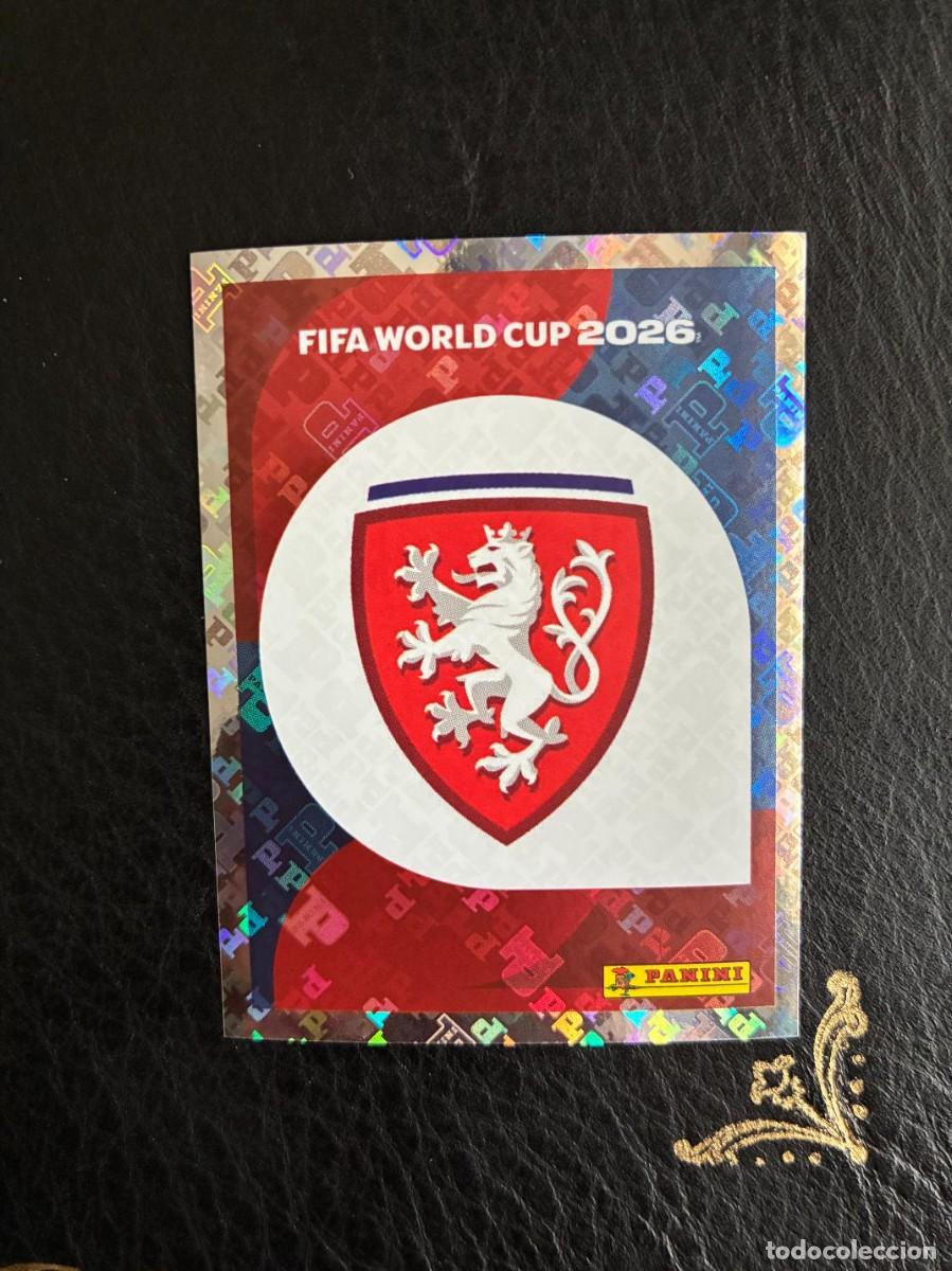 Cromos de Futebol: CZE 1 ESCUDO LOGO CZE1 REPUBLICA CHECA FIFA WORLD CUP MUNDIAL 2026 26 PANINI