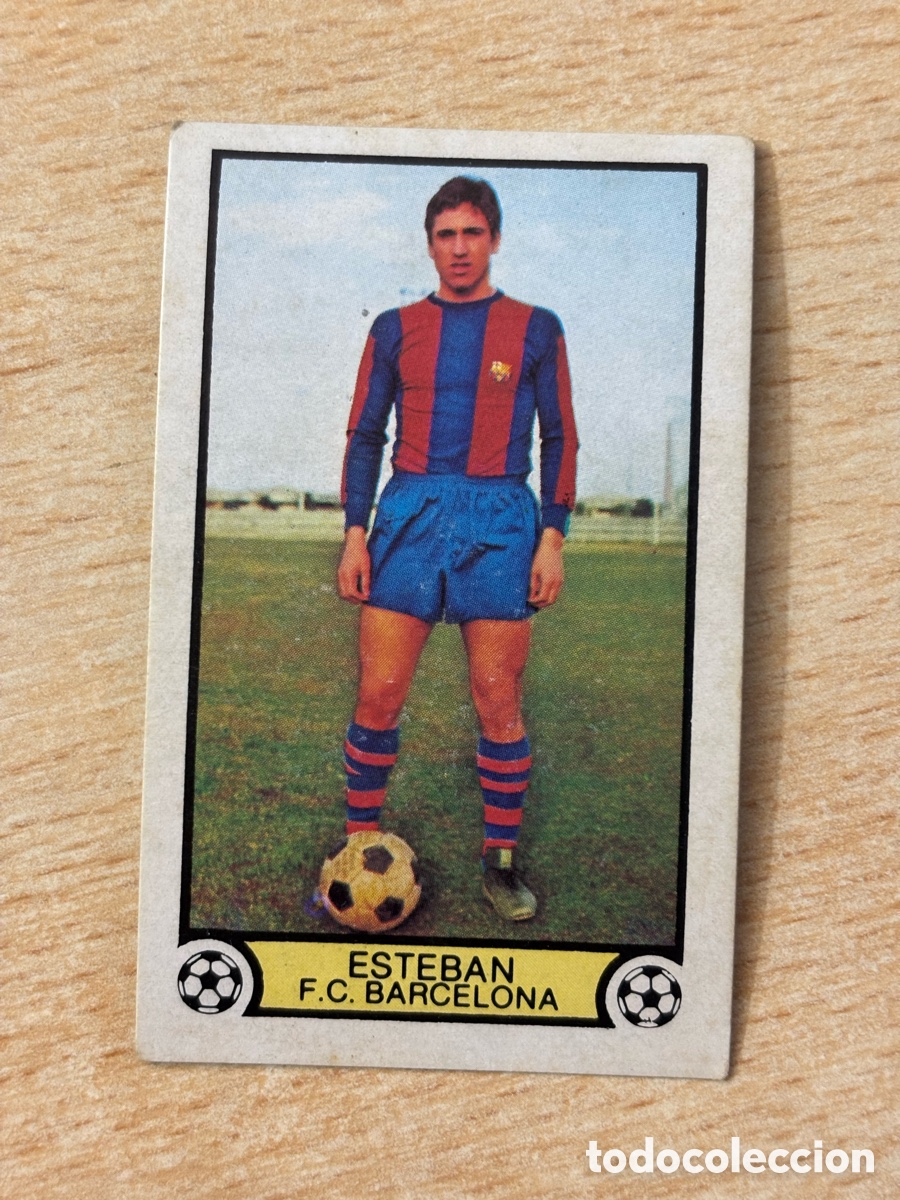 Cromos de Futebol: Esteban FC Barcelona Ediciones Este 79 80 1979 1980 sin pegar nunca pegado