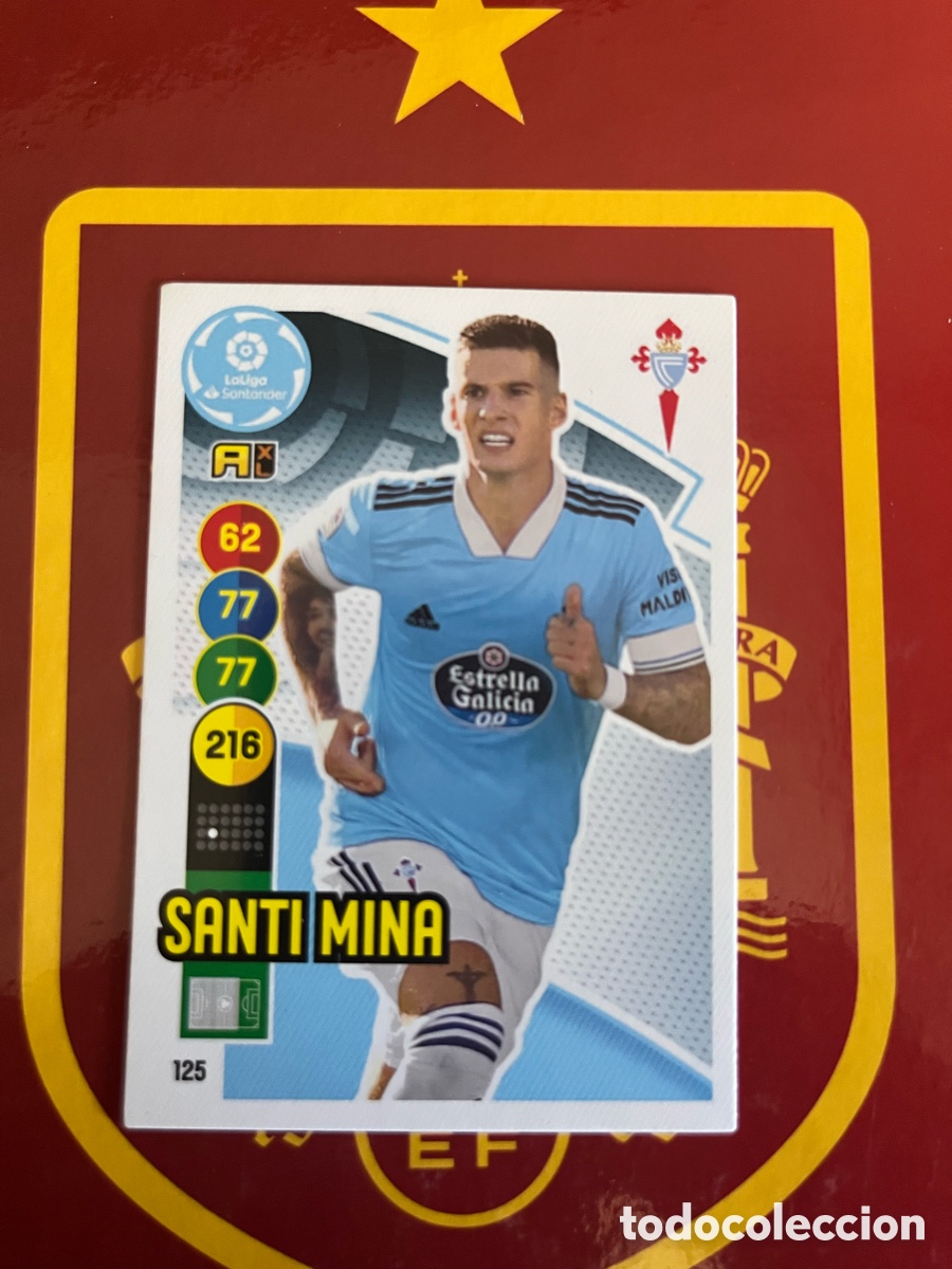 Cromos de Futebol: 125 SANTI MINA ADRENALYN 2020 2021 20 21 CELTA DE VIGO