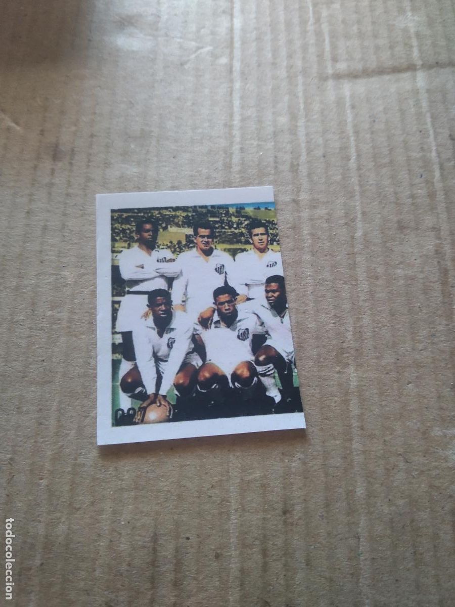 Figurine di Calcio: 97 EQUIPO SANTOS CROMO FUTBOL ALBUM DE FIGURINHAS DO REI PELE O MELHOR JOGADOR CAPITAO GANCHO