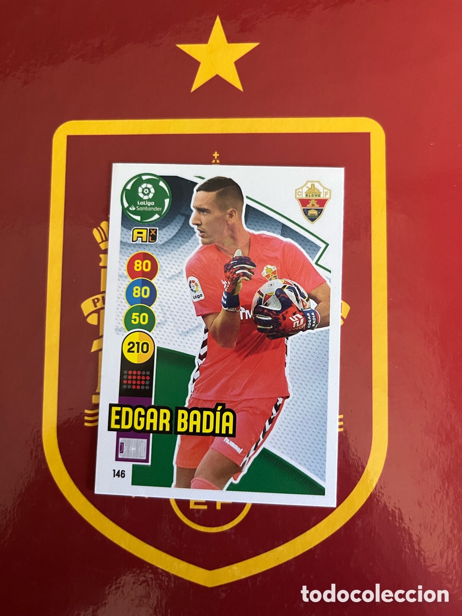 Figurine di Calcio: 146 EGDAR BAD&Iacute;A ADRENALYN 2020 2021 20 21 ELCHE CF