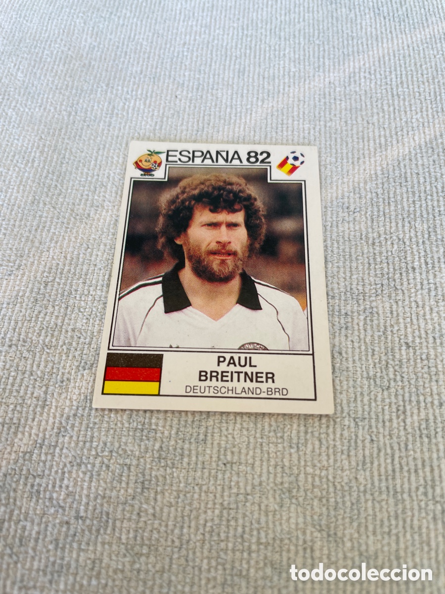 Cromos de f&uacute;tbol: ESPA&Ntilde;A 82 121 Paul Breitner