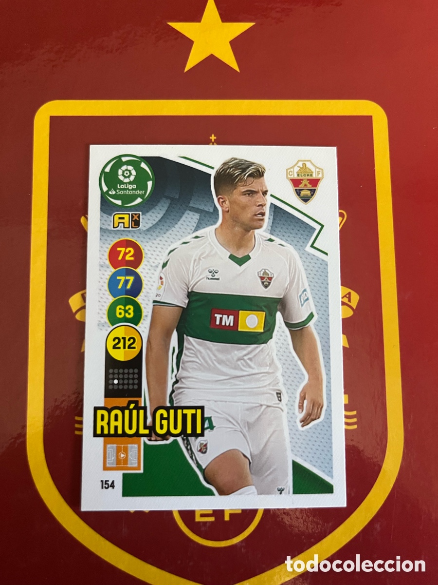 Cromos de Futebol: 154 RA&Uacute;L GUTI ADRENALYN 2020 2021 20 21 ELCHE CF