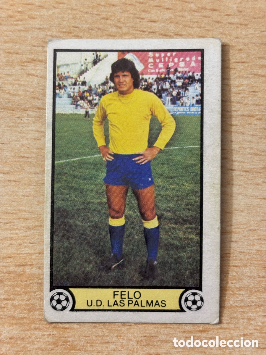 Cromos de Futebol: Felo UD Las Palmas Ediciones Este 79 80 1979 1980 sin pegar nunca pegado