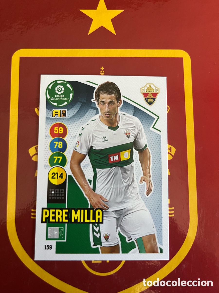Cromos de f&uacute;tbol: 159 PERE MILLA ADRENALYN 2020 2021 20 21 ELCHE CF