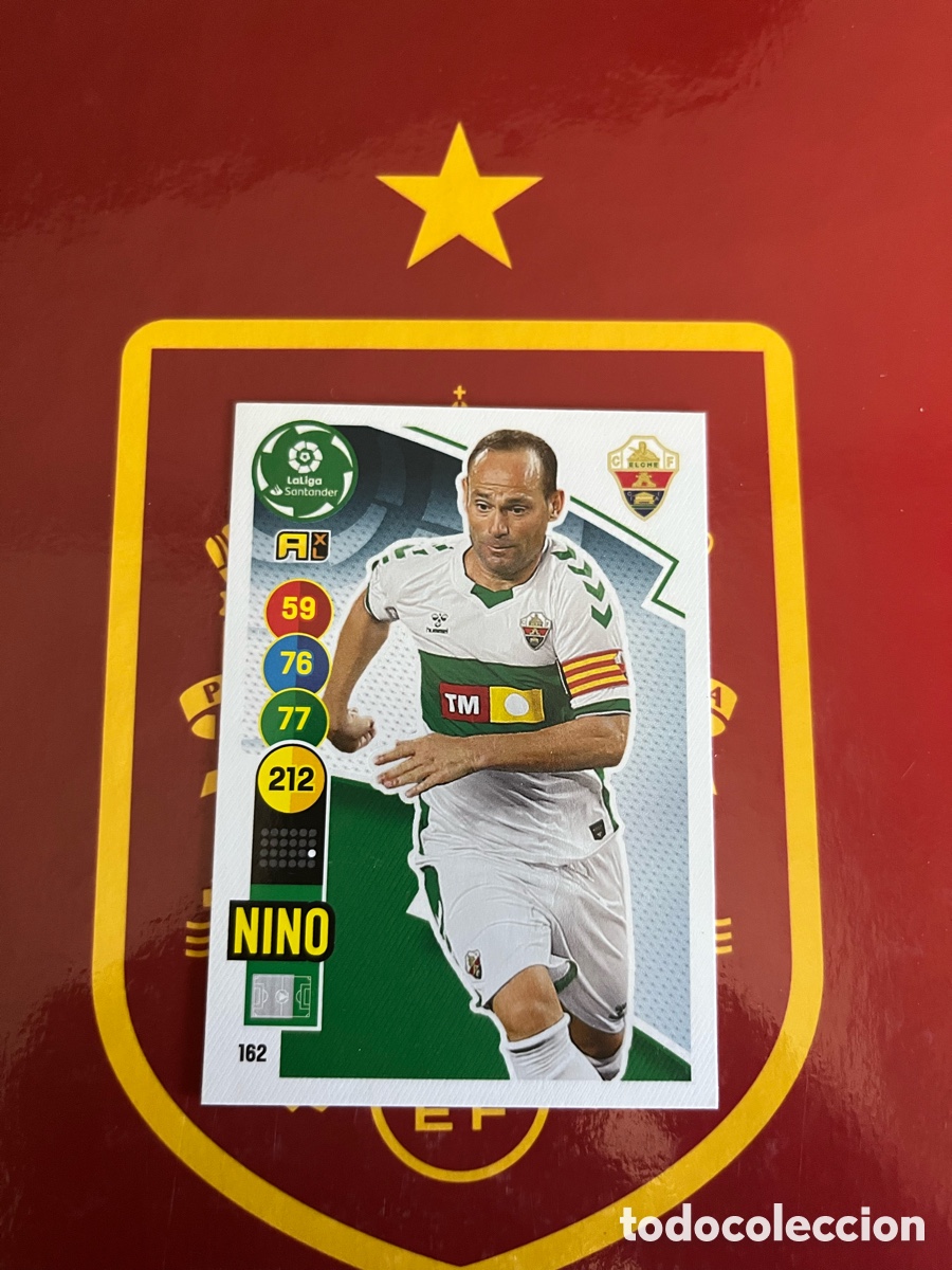 Cromos de f&uacute;tbol: 162 NINO ADRENALYN 2020 2021 20 21 ELCHE CF
