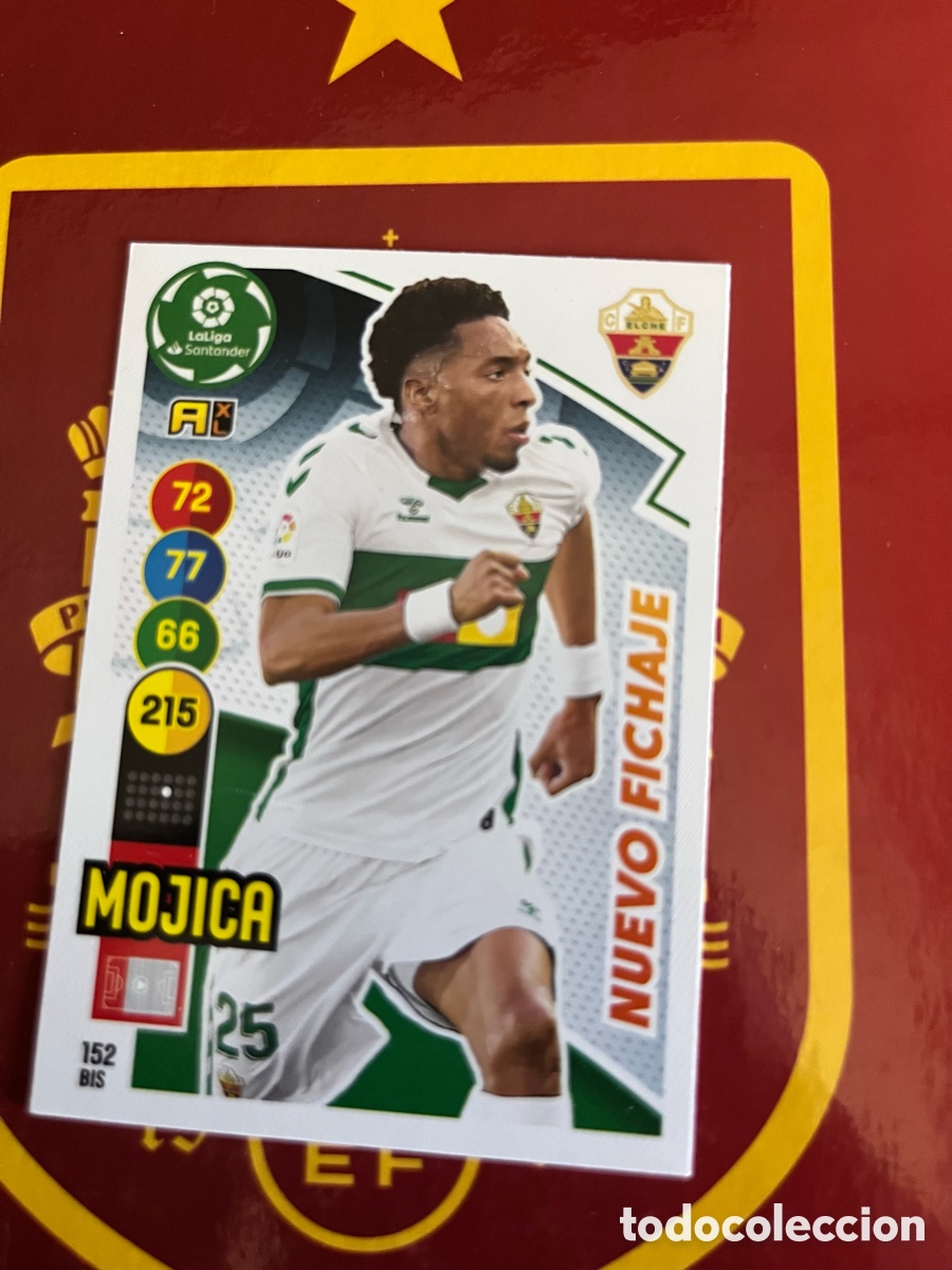Cromos de f&uacute;tbol: 152 BIS MOJICA NUEVO FICHAJE ADRENALYN 2020 2021 20 21 ELCHE CF