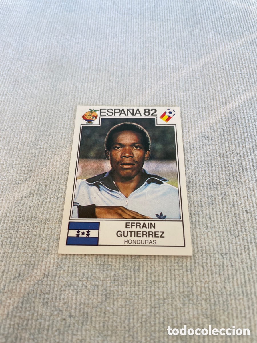 Cromos de f&uacute;tbol: ESPA&Ntilde;A 82 349 Efrain Gutierrez