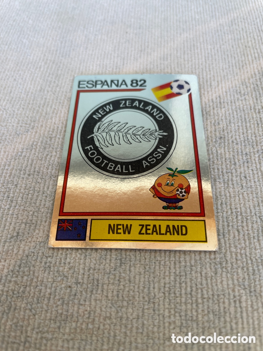 Cromos de f&uacute;tbol: ESPA&Ntilde;A 82 418 New Zealand