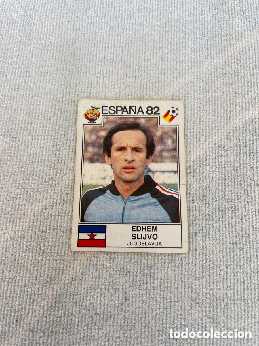 Cromos de f&uacute;tbol: ESPA&Ntilde;A 82 319 Edhem Slijvo