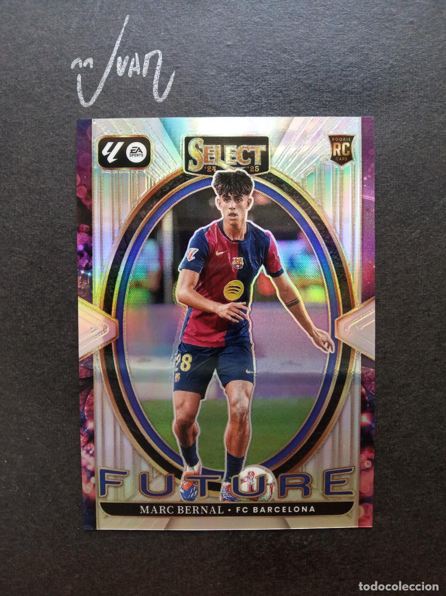 Cromos de f&uacute;tbol: N&ordm; 6 FUTURE SILVER PRIZM ROOKIE MARC BERNAL BARCELONA ⚽ PANINI &reg; SELECT FIFA 2024 2025 24 25 NUEVO