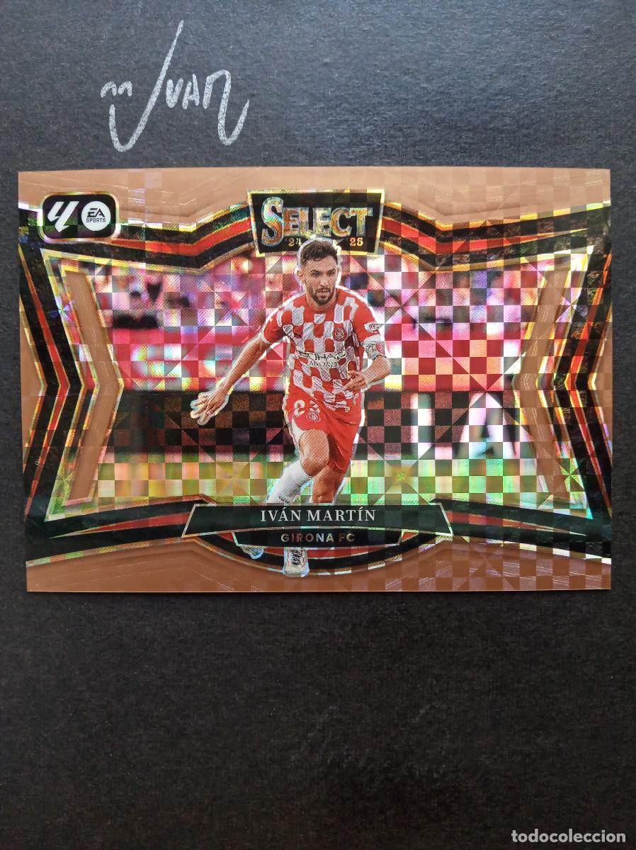 Cromos de f&uacute;tbol: NUMERADA #/59 BRONZE CHECKERBOARD IVAN MARTIN GIRONA ⚽ PANINI &reg; SELECT LIGA 2024 2025 24 25 NUEVO