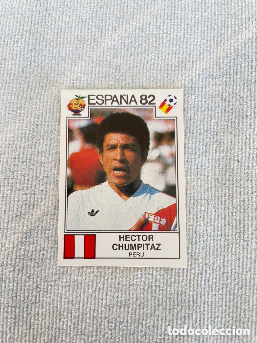 Cromos de f&uacute;tbol: ESPA&Ntilde;A 82 76 Hector Chumpitaz