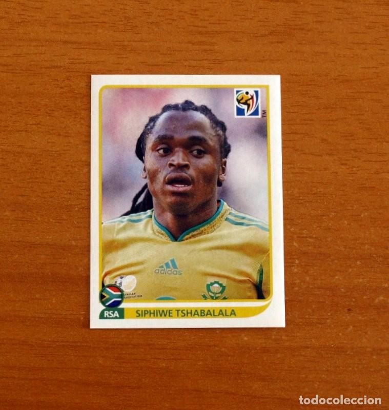 Cromos de f&uacute;tbol: Sudafrica-42 Siphiwe Tshabalala -Mundial South Africa 2010 FIFA World Cup-Editorial Panini-No Pegado