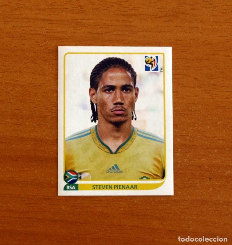 Cromos de f&uacute;tbol: Sudafrica -43 Steven Pienaar -Mundial South Africa 2010 FIFA World Cup-Editorial Panini-Nunca Pegado