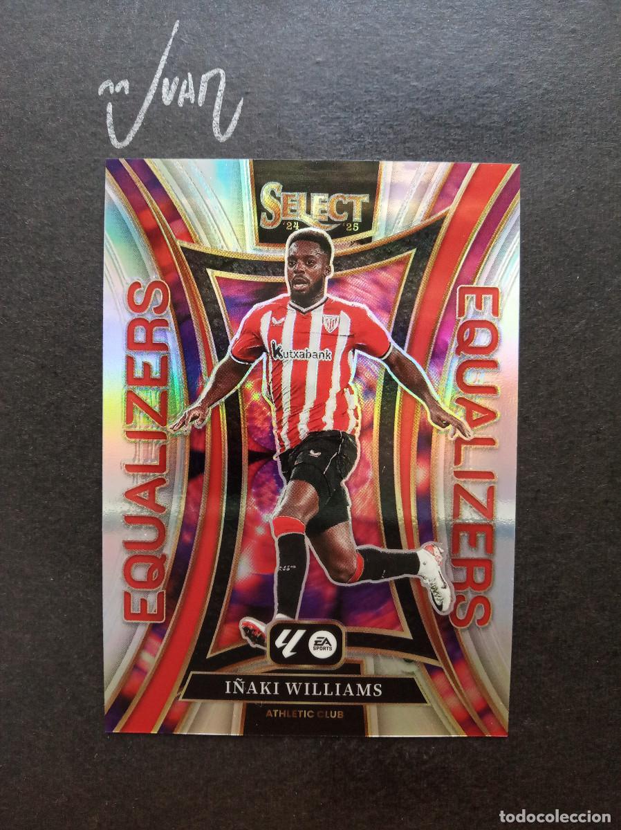 Fu&szlig;ball-Sticker: 1 EQUALIZERS I&Ntilde;AKI WILLIAMS ATHLETIC GHANA MUNDIAL 2026 ⚽ PANINI &reg; SELECT LIGA 2024 2025 24 25 NUEVO