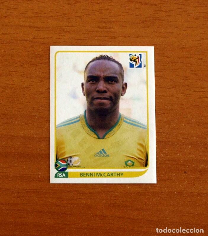 Cromos de f&uacute;tbol: Sudafrica -46 Benni McCarthy -Mundial South Africa 2010 FIFA World Cup-Editorial Panini-Nunca Pegado